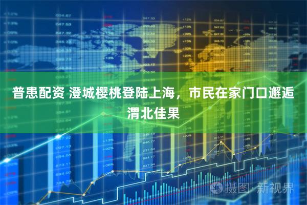 普患配资 澄城樱桃登陆上海，市民在家门口邂逅渭北佳果